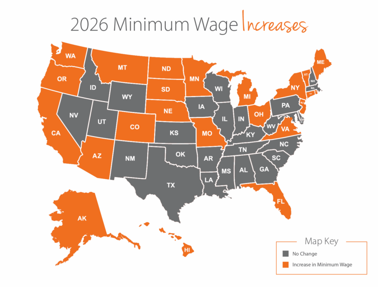 Minimum Wage Changes Across the U.S. This Year